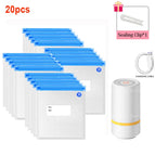 16x22cm / 20pcs-Bag-1Pump