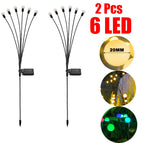 6 LED 2pcs / Warm Light