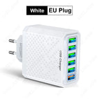 White EU Plug