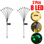 8 LED 2pcs / Warm Light