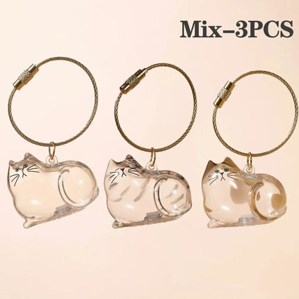 Cat Hair Keychain