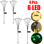 6 LED 4pcs / Warm Light