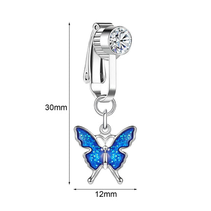 Clip-On Belly Button Piercing
