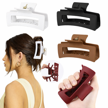 Silicone Soft Non-Breaking Claw Clip