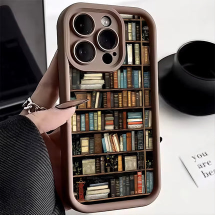 Book Shelf Silicone iPhone Case