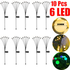 6 LED 10pcs / Warm Light