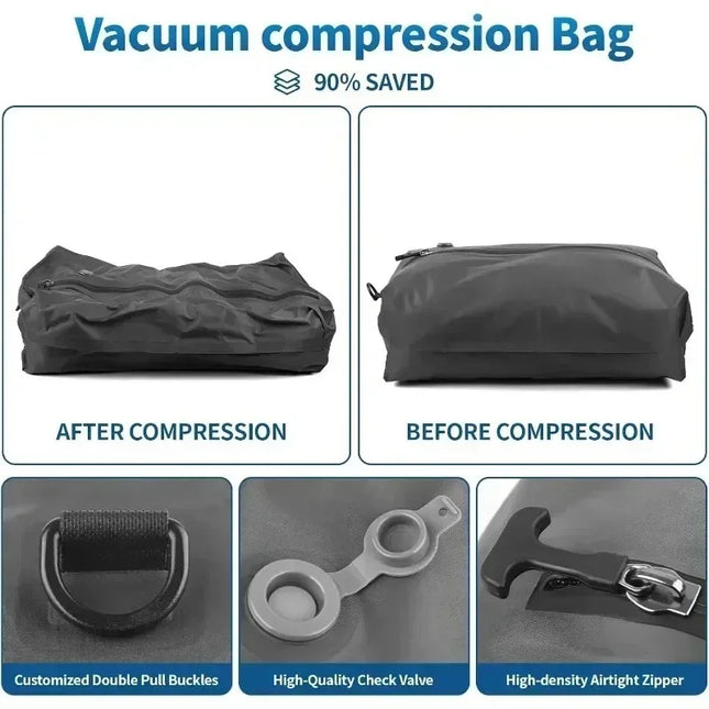 17L Vacuum Compression Bag with Air Pump