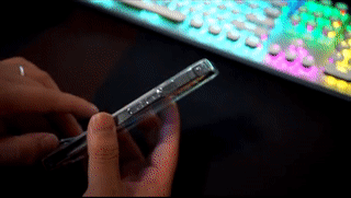 Clear iPhone Magnetic Case with Stand