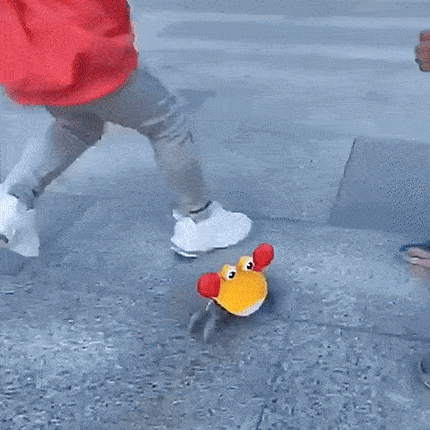 Crawling Crab Baby Toys with Music