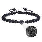 Volcanic Stone-Projection Bracelet