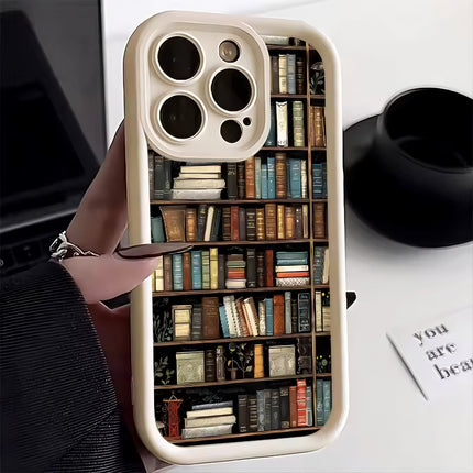 Book Shelf Silicone iPhone Case
