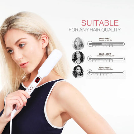 Hair Volumizing Iron Ceramic Corrugated Hair Curler