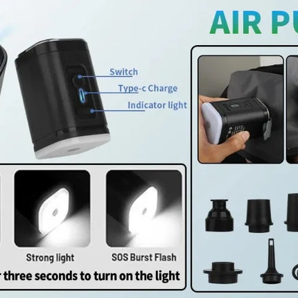 17L Vacuum Compression Bag with Air Pump