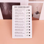 RV checklist