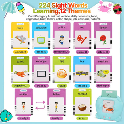 Talking Flash Cards for Kids