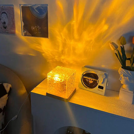 Led Diamond Table Lamp Crystal