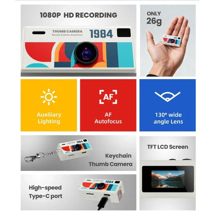 Mini Keychain Thumb Camera