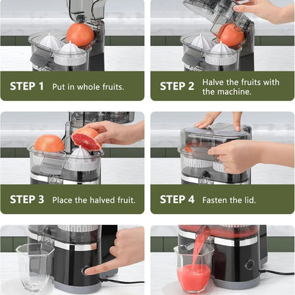 Dual Head Electric Juicer
