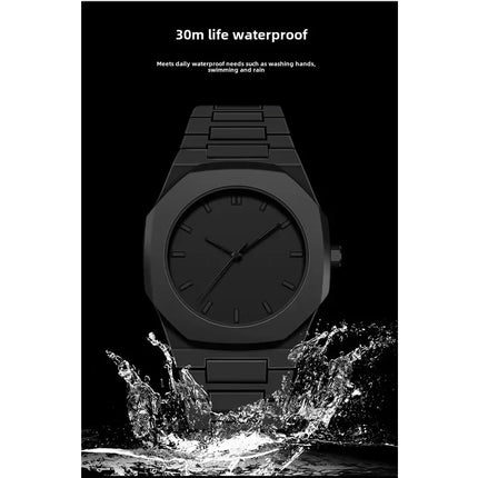 Minimalistic Arabic Numerals Watch