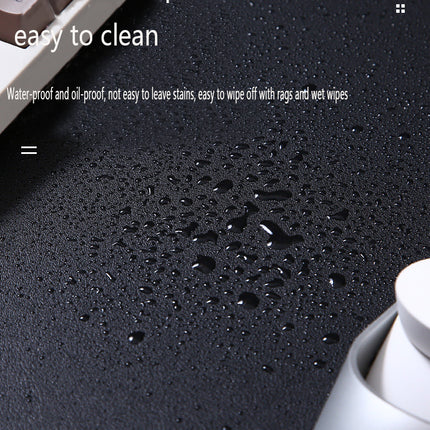 Large Mouse Pad Waterproof Non-slip PU Leather