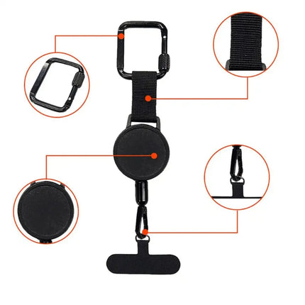 Anti-Theft Retractable Phone Strap