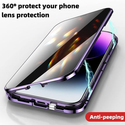 Anti-Peep Privacy Magnetic Adsorption Case for iPhone