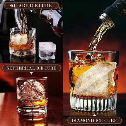 Silicone Ice Ball Mold Tray