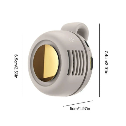 Mini Bladeless Clip-On Portable Fan