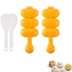 Two Rice Ball Molds