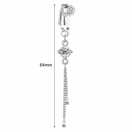Clip-On Belly Button Piercing