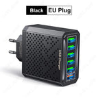 Black EU Plug