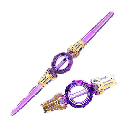 Toy Double Ended Retractable Double Edged Lightsaber