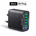 Black UK Plug
